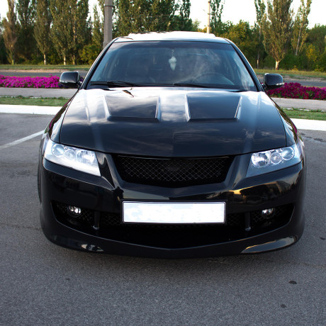 Бампер передний "Mugen" для Honda Accord (2002-2006) купить недорого с доставкой в Тобольск
