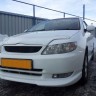 Накладка на передний бампер "TRD" Toyota Corolla (120, 121 Fielder) дорест купить недорого с доставкой в Тобольск