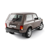 Защита порогов с накладками d63мм (НПС) L@DA "4х4 2121" с 1995 г.в., L@DA 4x4 Urban c 2015 г.в. купить недорого с доставкой в Тобольск