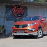 Накладка (юбка) переднего бампера "Ixion Style" для KIA Sportage (3rd) (2010-2016) купить недорого с доставкой в Тобольск