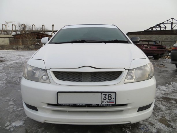 Накладка на передний бампер "Wald" Toyota Corolla (120, 121 Fielder) купить недорого с доставкой в Тобольск