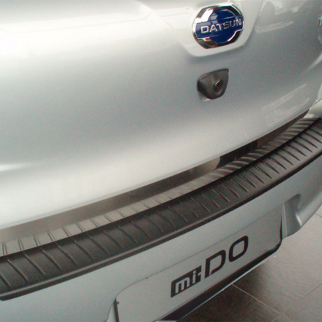 Защитная накладка на задний бампер "АртФорм" для Datsun Mi-Do (2014-н.в.) купить недорого с доставкой в Тобольск